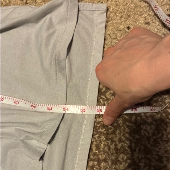 90 Degree By Reflex Gray Fitted Short Sleeve T-Shirt - Picture 10 of 10